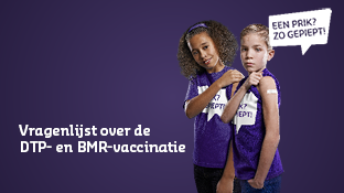 Vragenlijst over de DTP- en BMR-vaccinatie